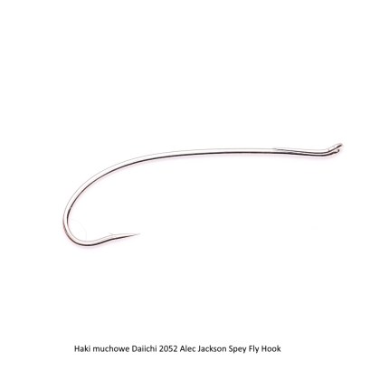 Haki muchowe do much typu spey Daiichi 2052 Alec Jackson Spey Fly Hook